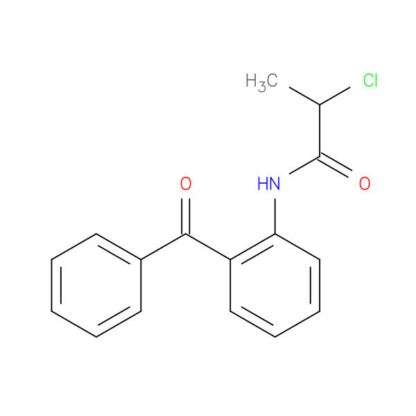 N-(2-benzoylphenyl)-2-chloropropanamide