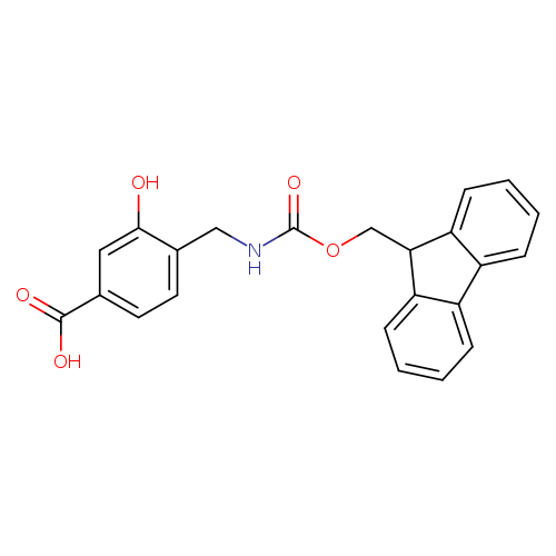 4-[({[(9H-fluoren-9-yl)methoxy]carbonyl}amino)methyl]-3-hydroxybenzoicacid