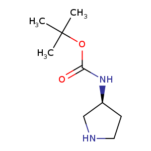 Carbamic acid, (3S)-3-pyrrolidinyl-, 1,1-dimethylethyl ester