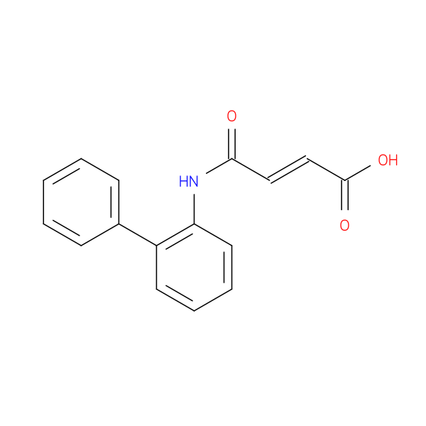 (2E)-4-(Biphenyl-2-ylamino)-4-oxobut-2-enoic acid