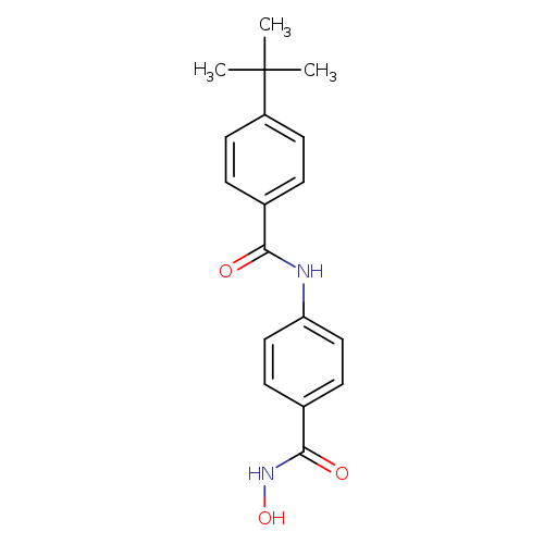 4-[[4-(1,1-dimethylethyl)benzoyl]amino]-N-hydroxy-benzamide