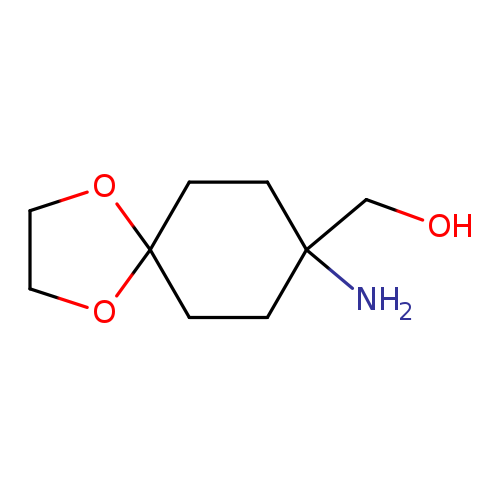 {8-amino-1,4-dioxaspiro[4.5]decan-8-yl}methanol
