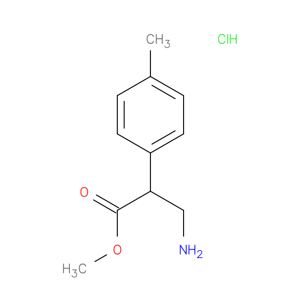 methyl 3-amino-2-(4-methylphenyl)propanoate hydrochloride