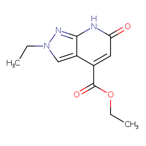 Ethyl 2-ethyl-6-oxo-6,7-dihydro-2H-pyrazolo[3,4-b]pyridine-4-carboxylate