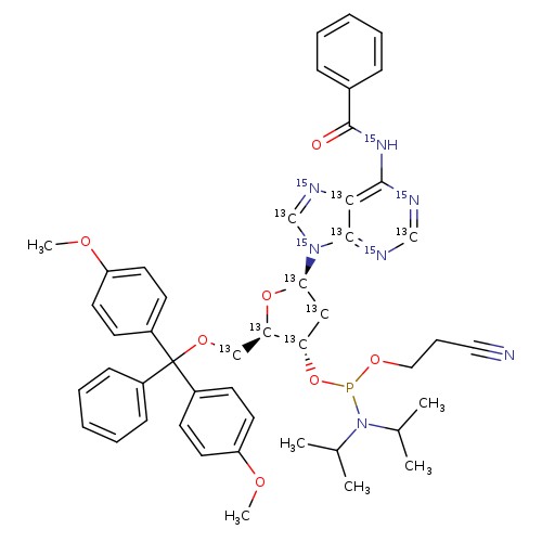 DMT-dA(bz) Phosphoramidite-13C10,15N5