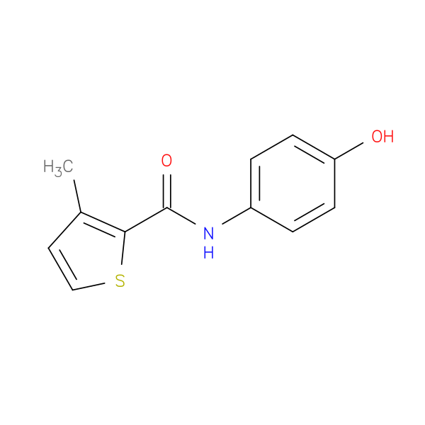 N-(4-hydroxyphenyl)-3-methylthiophene-2-carboxamide