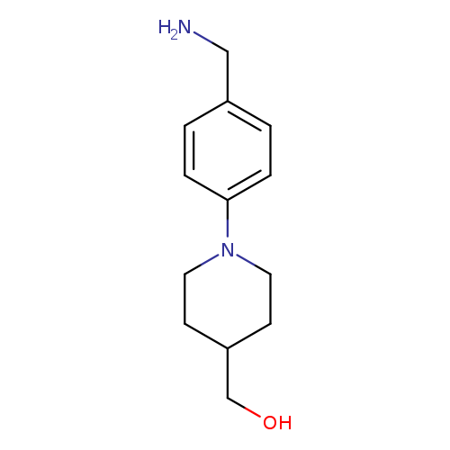(1-[4-(Aminomethyl)phenyl]piperidin-4-yl)methanol