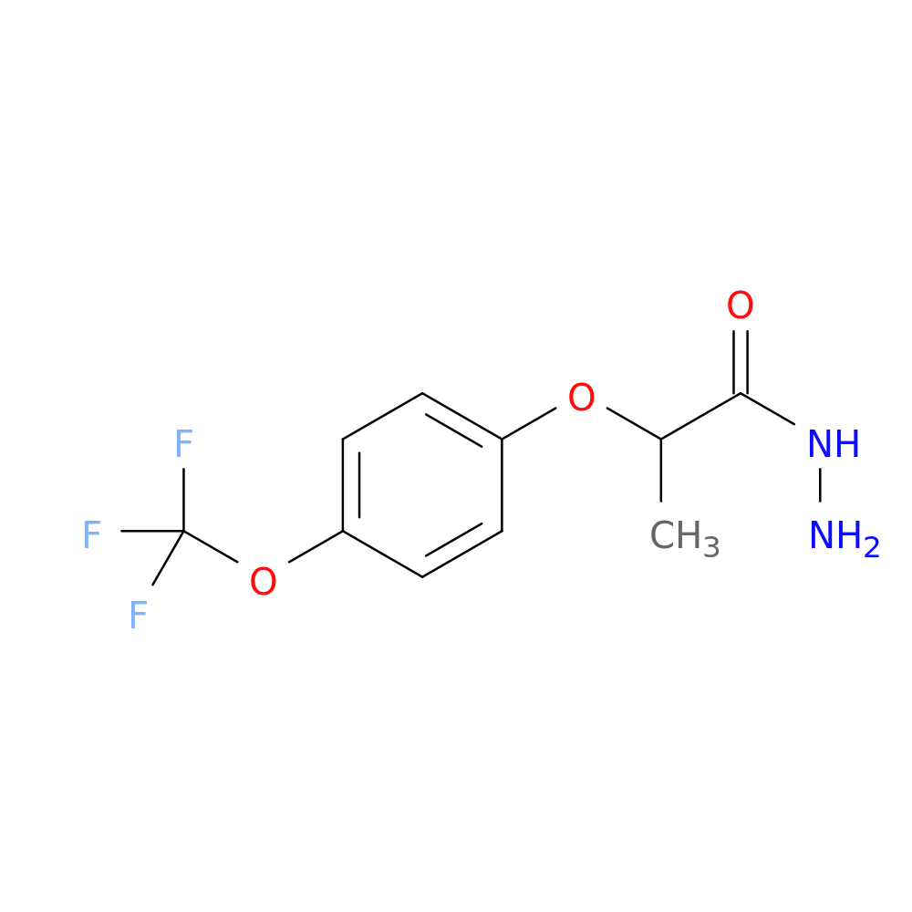 2-Methyl-2-[4-(trifluoromethoxy)phenoxy]acetic acid hydrazide