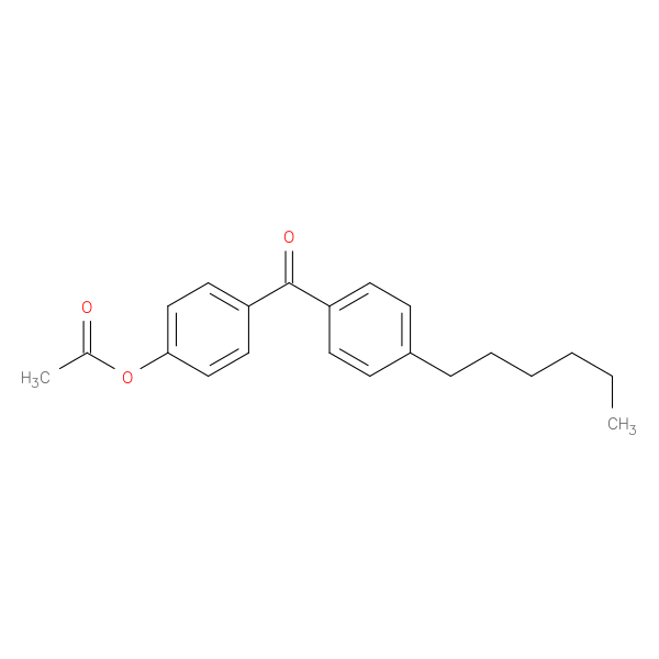 4-Acetoxy-4'-hexylbenzophenone