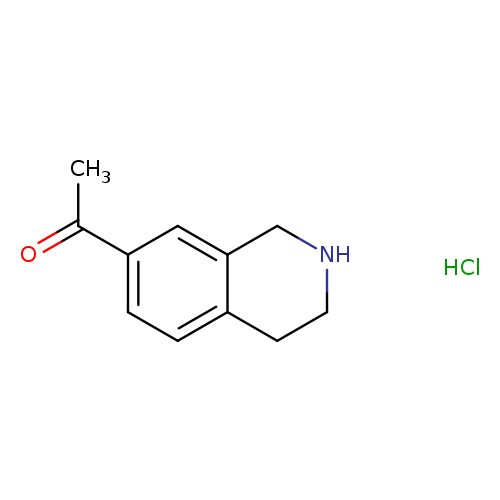 1-(1,2,3,4-Tetrahydroisoquinolin-7-yl)ethanone hydrochloride