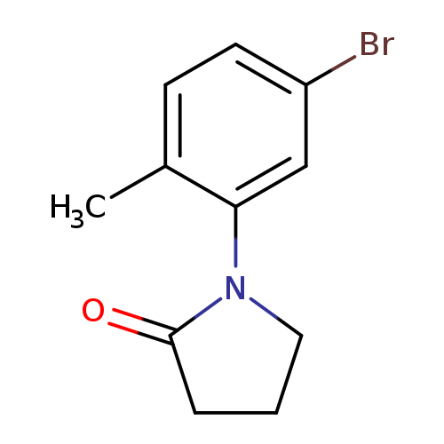 1-(5-Bromo-2-methylphenyl)pyrrolidin-2-one