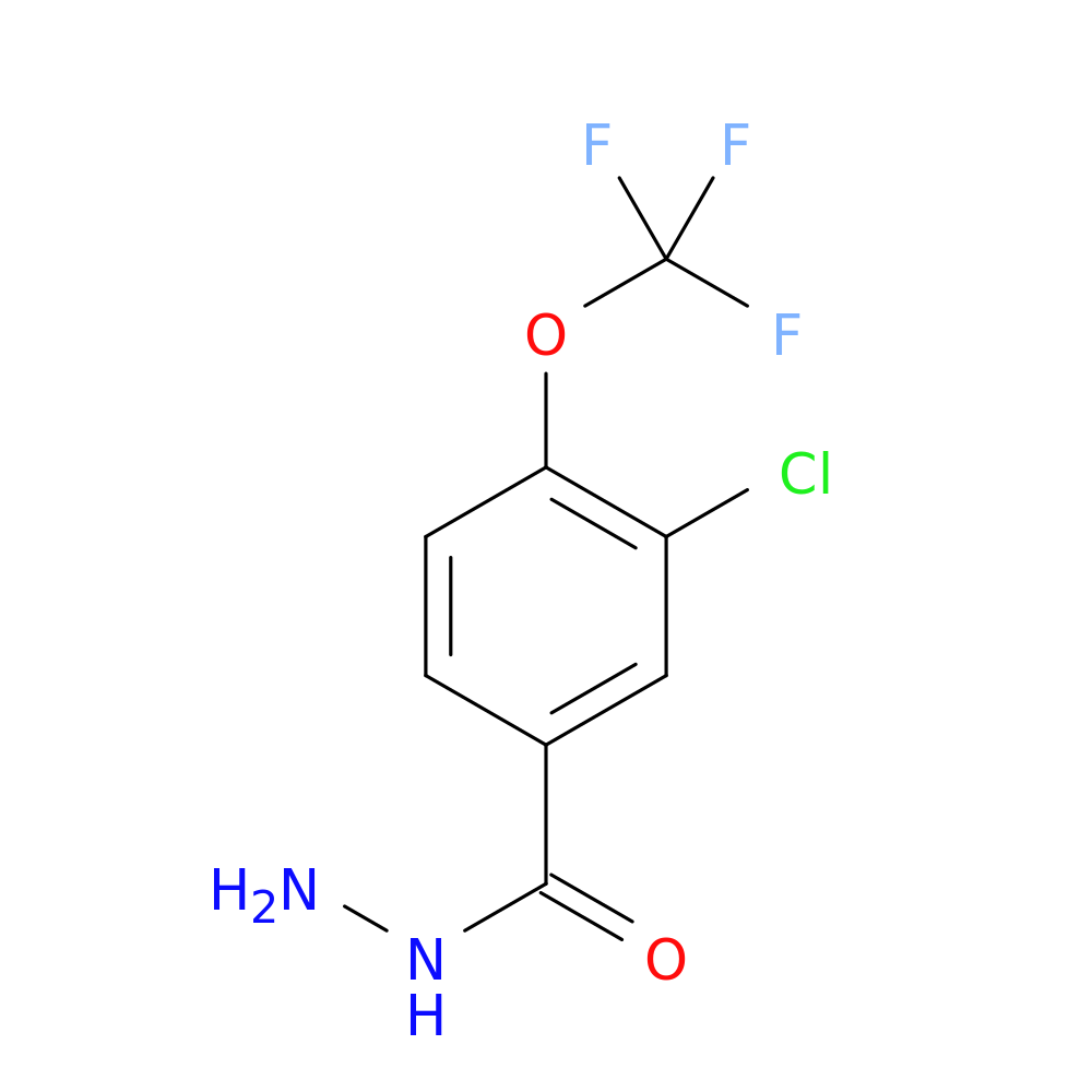 3-chloro-4-(trifluoromethoxy)benzohydrazide