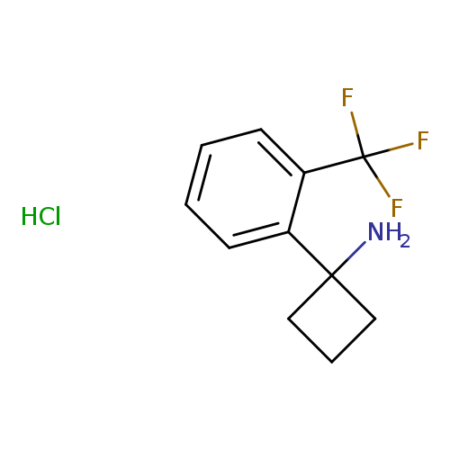1-(2-(Trifluoromethyl)phenyl)cyclobutanamine hydrochloride