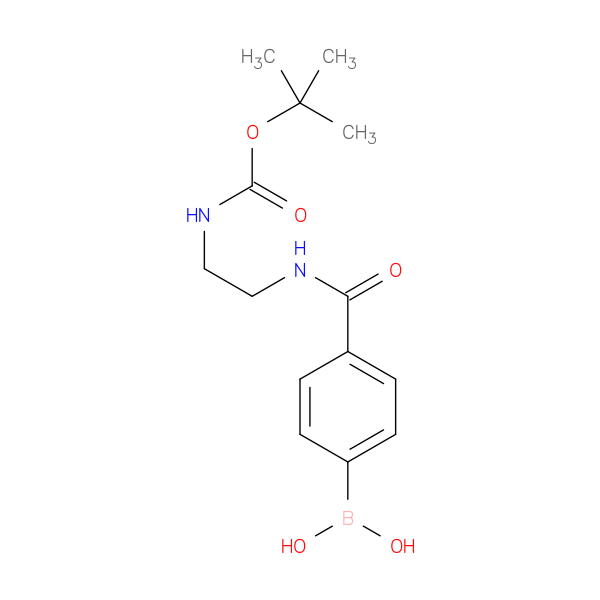 4-(2-BOC-amino)ethylcarbamoyl)phenylboronic acid