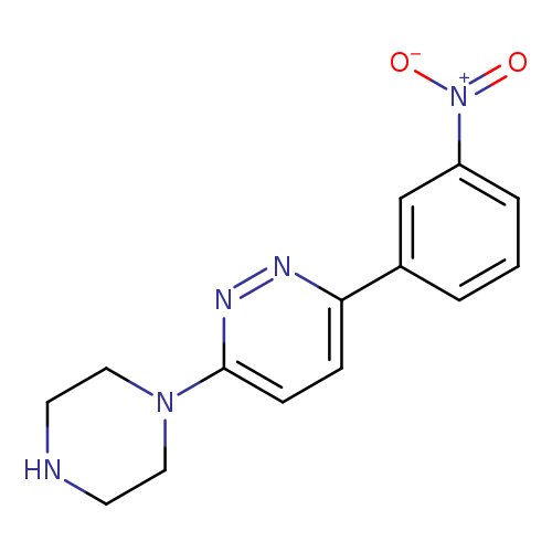 3-(3-Nitrophenyl)-6-(piperazin-1-yl)pyridazine