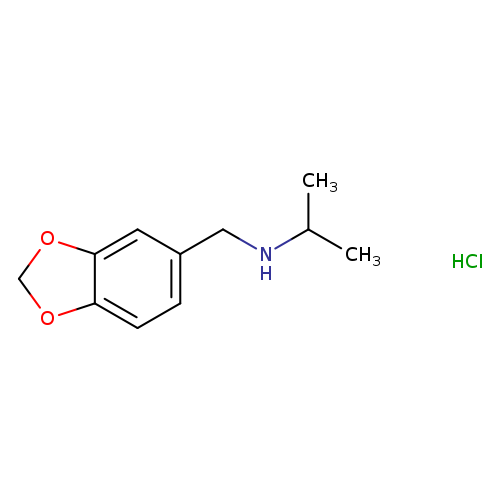 N-(1,3-benzodioxol-5-ylmethyl)-2-propanamine hydrochloride