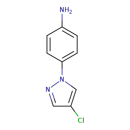 4-(4-Chloro-1H-pyrazol-1-yl)aniline