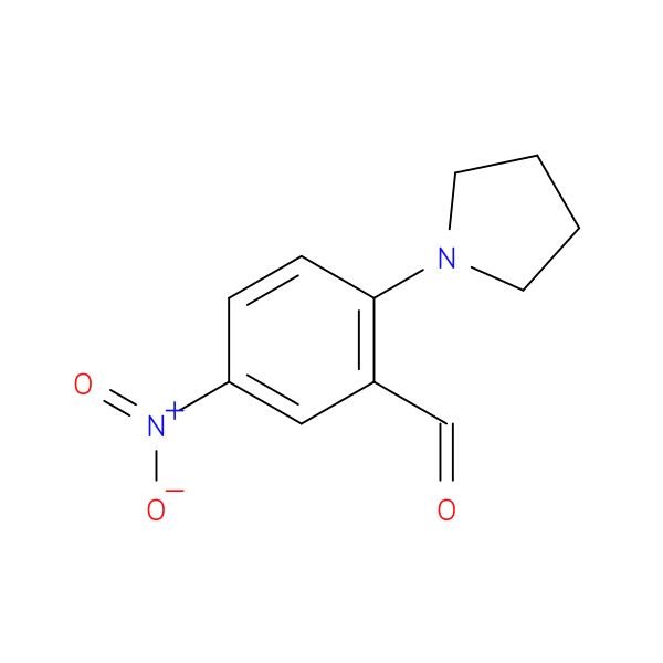 5-Nitro-2-(pyrrolidin-1-yl)benzaldehyde