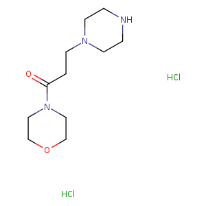 1-Morpholino-3-(piperazin-1-yl)propan-1-one dihydrochloride