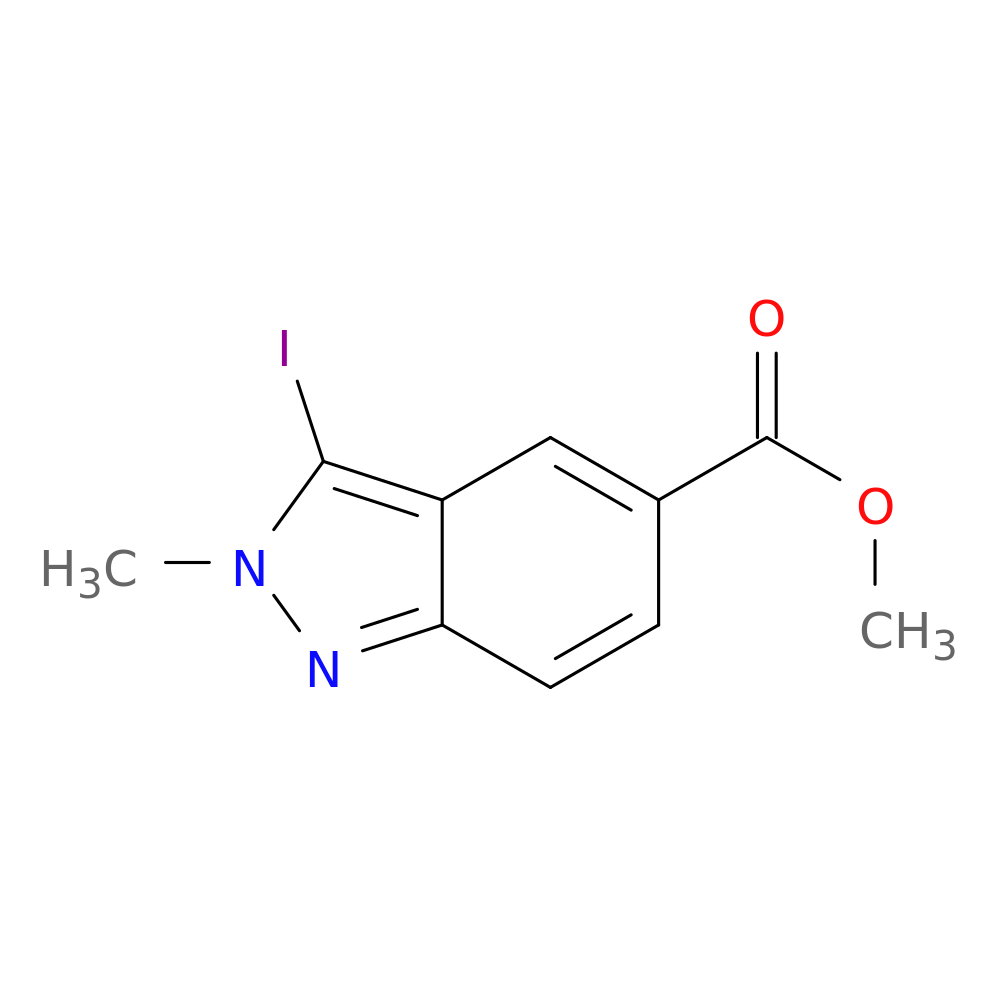 methyl 3-iodo-2-methyl-2H-indazole-5-carboxylate