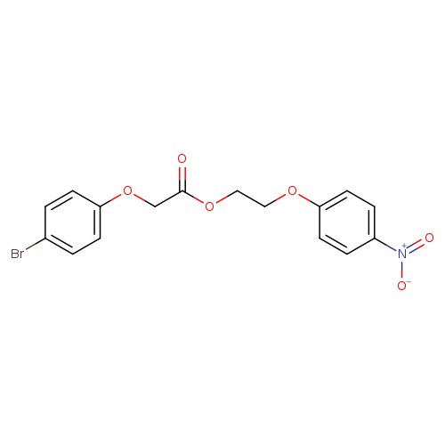 2-(4-nitrophenoxy)ethyl 2-(4-bromophenoxy)acetate
