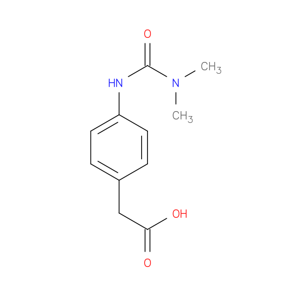 2-(4-(3,3-Dimethylureido)phenyl)acetic acid