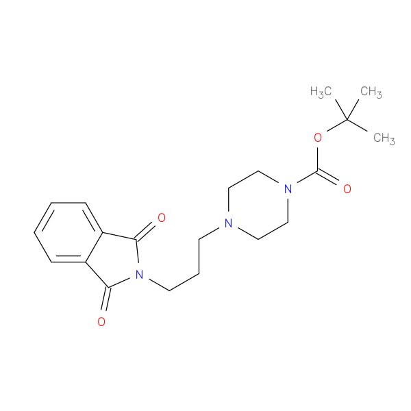 4-[3-(1,3-Dioxo-1,3-dihydro-isoindol-2-yl)-propyl]piperazine-1-carboxylic acid tert-butyl ester