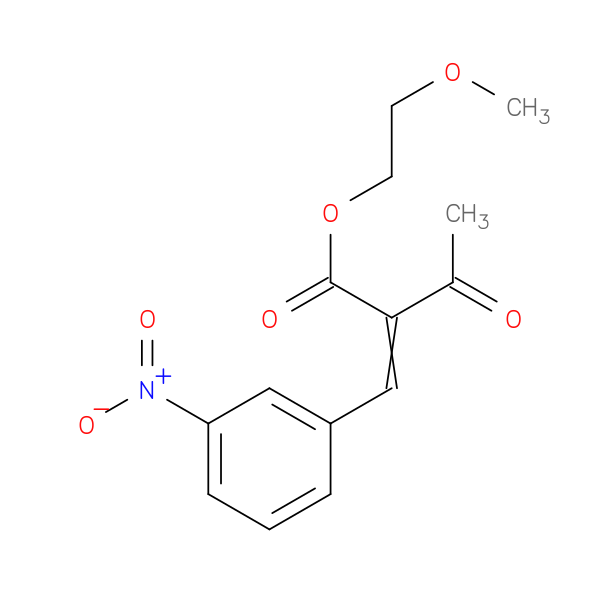 2-Methoxyethyl 2-(3-Nitrobenzylidene)-3-oxobutyrate