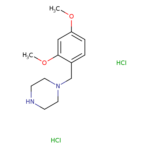 1-[(2,4-dimethoxyphenyl)methyl]piperazine