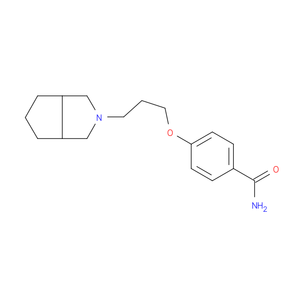 4-(3-(Hexahydrocyclopenta[c]pyrrol-2(1H)-yl)propoxy)benzamide