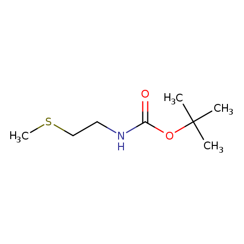 Carbamic acid, N-[2-(methylthio)ethyl]-, 1,1-dimethylethyl ester