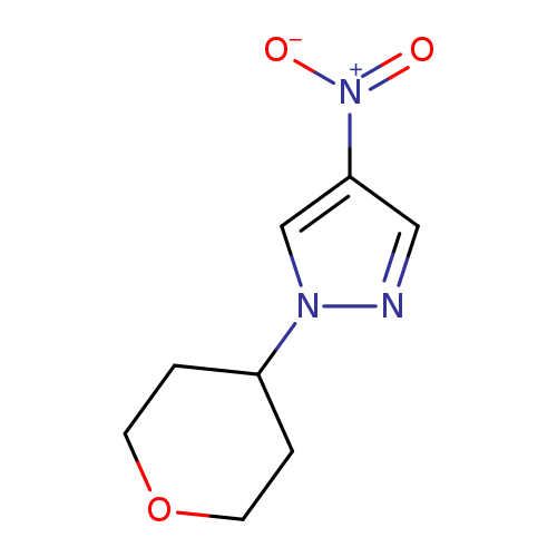 4-Nitro-1-(tetrahydro-2H-pyran-4-yl-1H-pyrazole