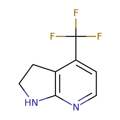 4-(Trifluoromethyl)-2,3-dihydro-1H-pyrrolo[2,3-b]pyridine