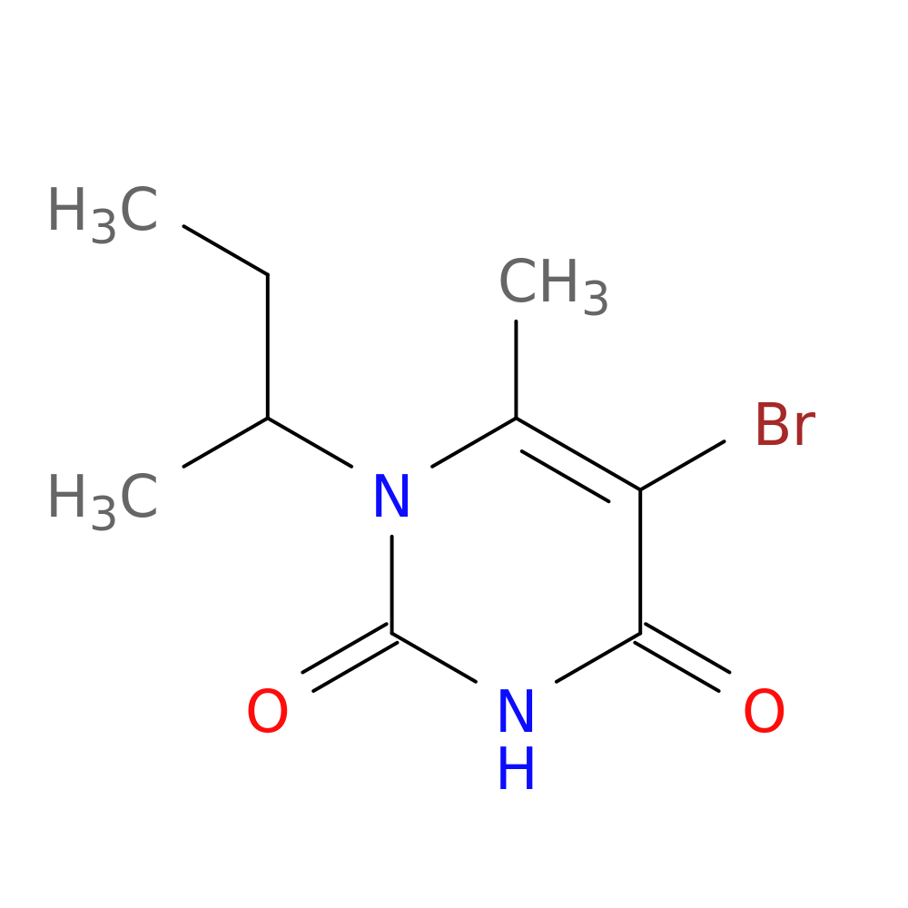 5-bromo-1-(butan-2-yl)-6-methyl-1,2,3,4-tetrahydropyrimidine-2,4-dione