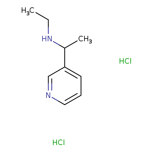 ethyl[1-(pyridin-3-yl)ethyl]aminedihydrochloride