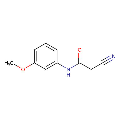 2-Cyano-N-(3-methoxyphenyl)acetamide