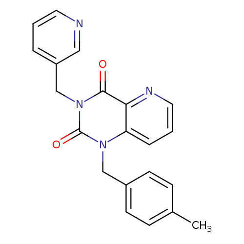 1-[(4-methylphenyl)methyl]-3-[(pyridin-3-yl)methyl]-1H,2H,3H,4H-pyrido[3,2-d]pyrimidine-2,4-dione