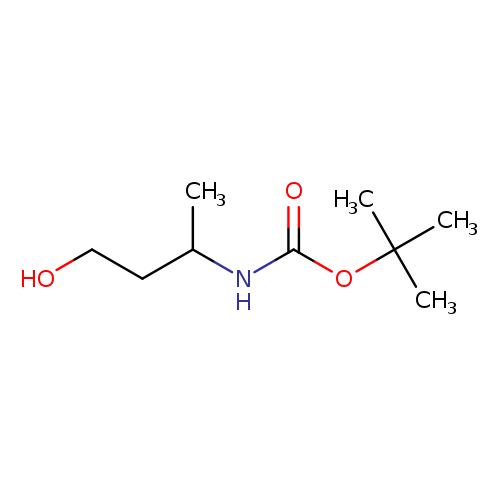 Carbamic acid, N-(3-hydroxy-1-methylpropyl)-, 1,1-dimethylethyl ester
