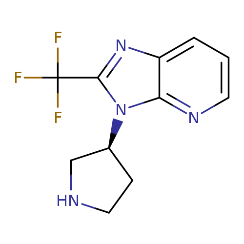 (S)-3-(Pyrrolidin-3-yl)-2-(trifluoromethyl)-3H-imidazo[4,5-b]pyridine