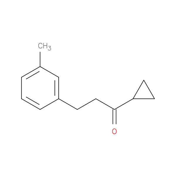 Cyclopropyl 2-(3-methylphenyl)ethyl ketone