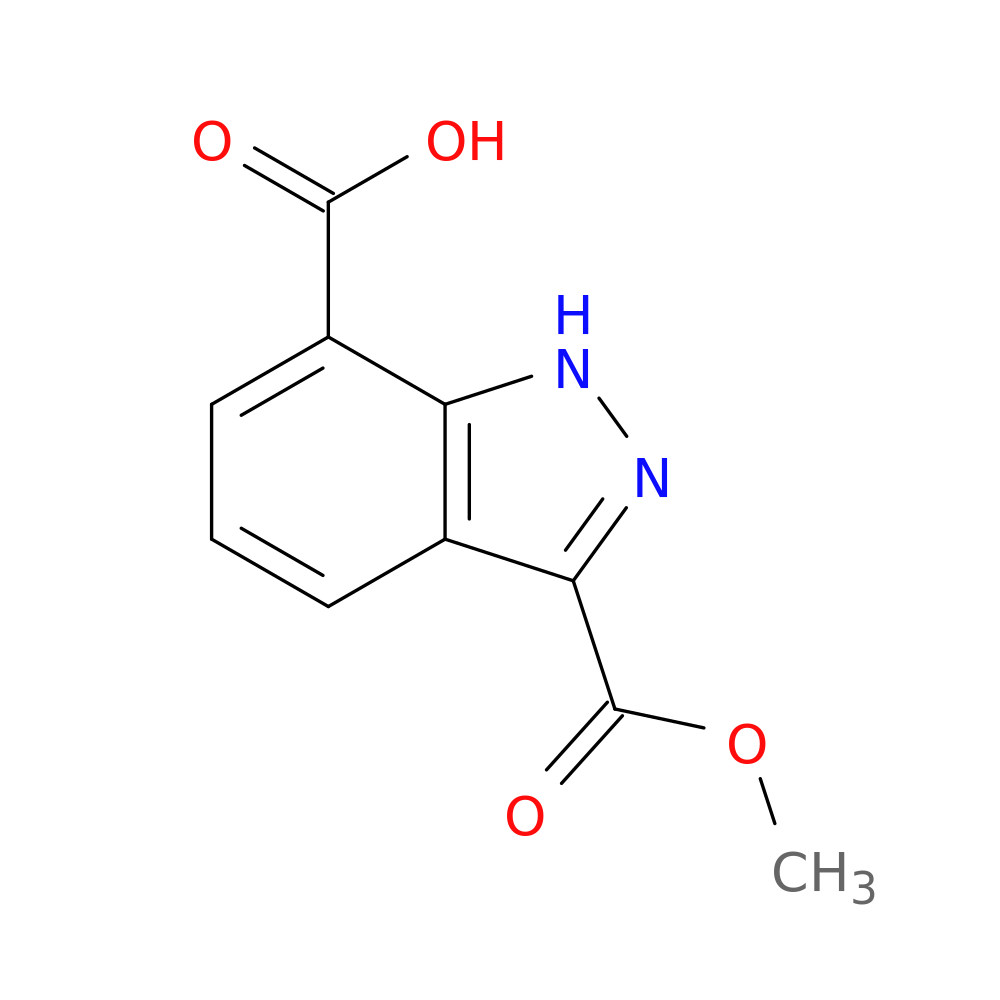 3-(methoxycarbonyl)-1H-indazole-7-carboxylic acid
