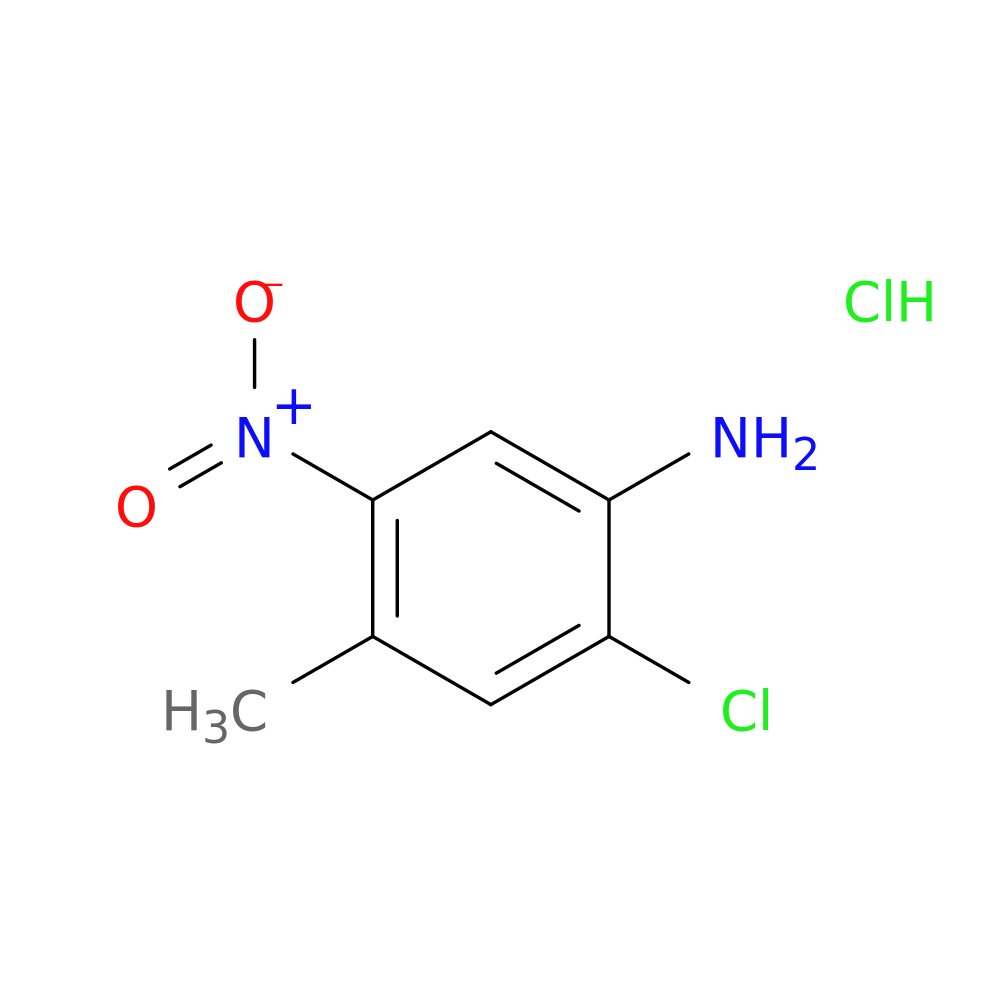 2-chloro-4-methyl-5-nitroaniline hydrochloride