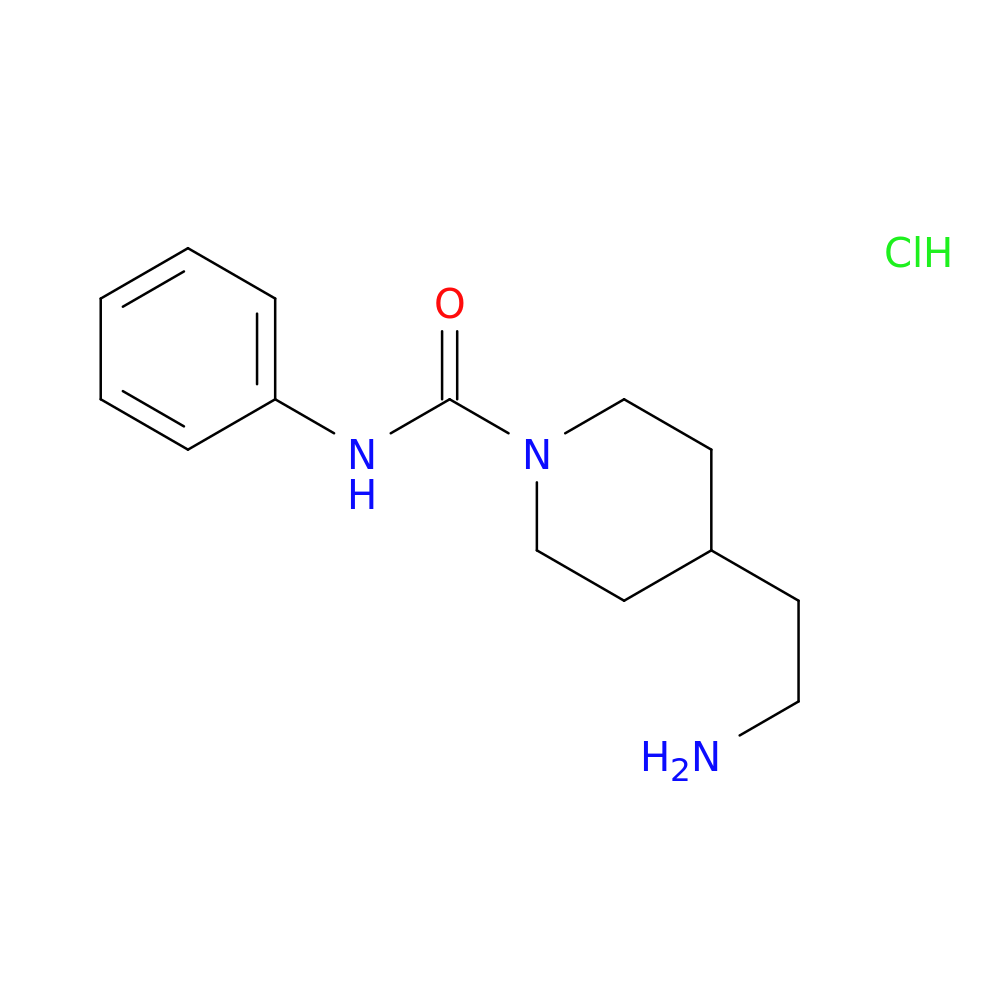 4-(2-aminoethyl)-N-phenylpiperidine-1-carboxamide hydrochloride
