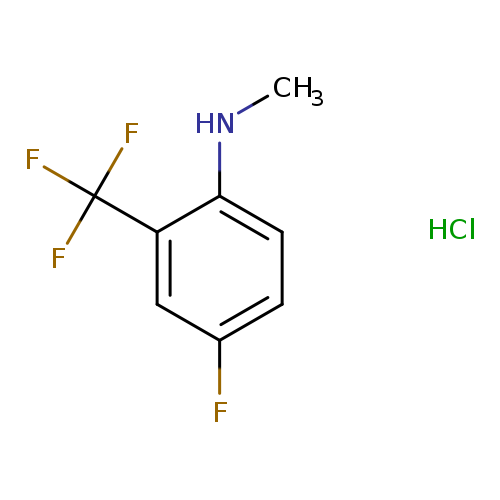N-Methyl 4-fluoro-2-(trifluoromethyl)aniline, HCl