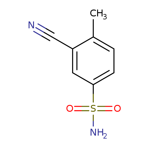 3-Cyano-4-methylbenzenesulfonamide
