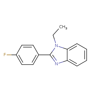 1-ethyl-2-(4-fluorophenyl)-1H-1,3-benzodiazole