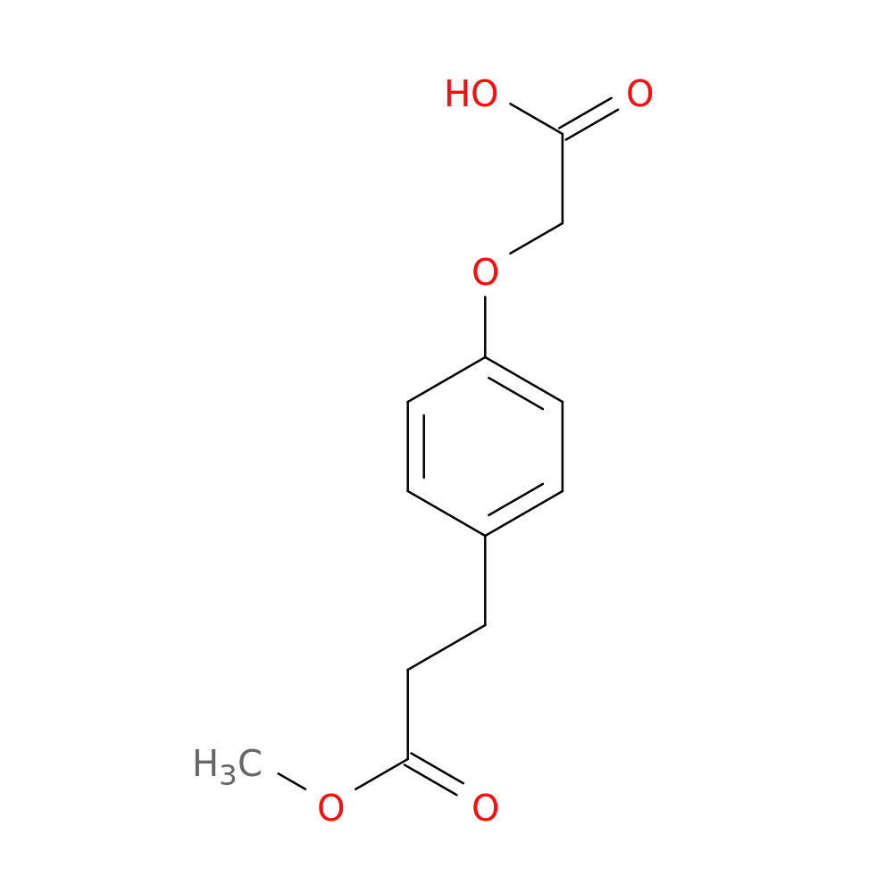 3-(4-Carboxymethoxy-phenyl)-propionic acid methyl ester