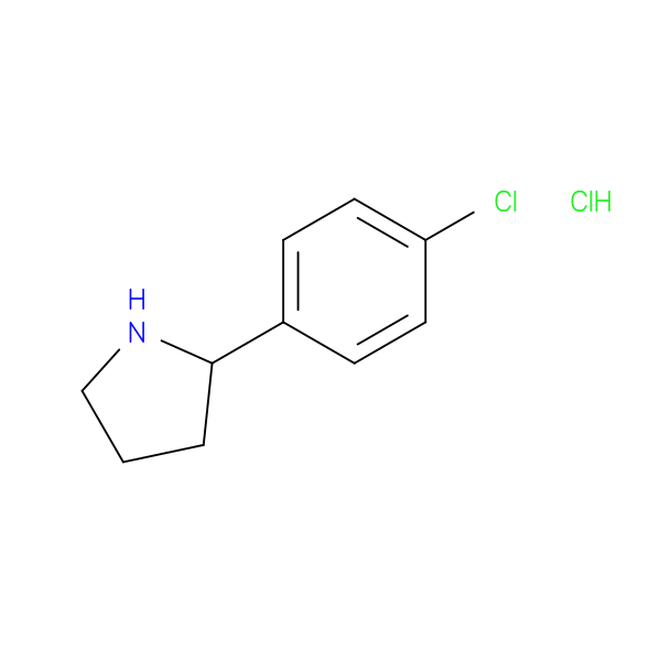 2-(4-Chlorophenyl)pyrrolidine hydrochloride