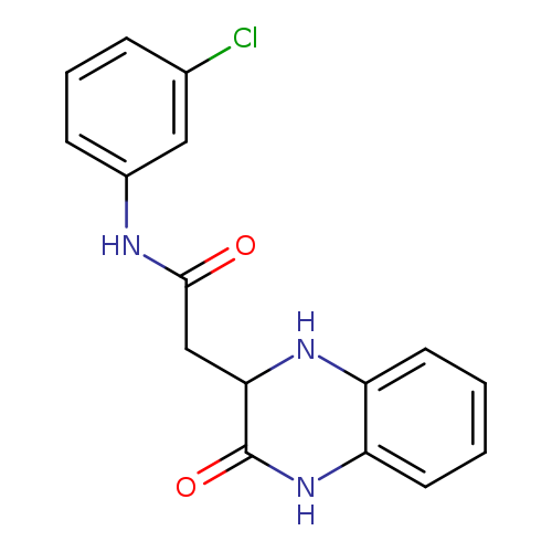 N-(3-chlorophenyl)-2-(3-oxo-1,2,3,4-tetrahydroquinoxalin-2-yl)acetamide