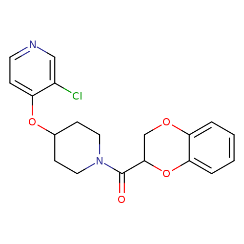 3-chloro-4-{[1-(2,3-dihydro-1,4-benzodioxine-2-carbonyl)piperidin-4-yl]oxy}pyridine